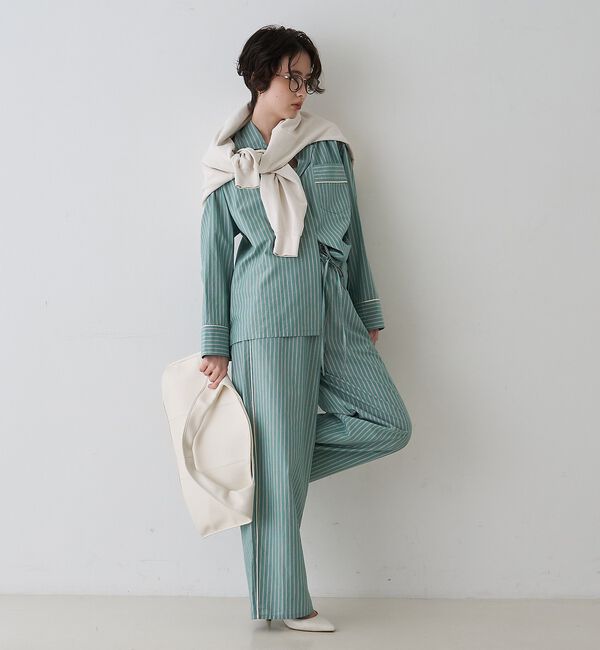 Rouge vif「【CHIMERE/シメール】レザーワイドワンハンドル」|ハンドバッグ|