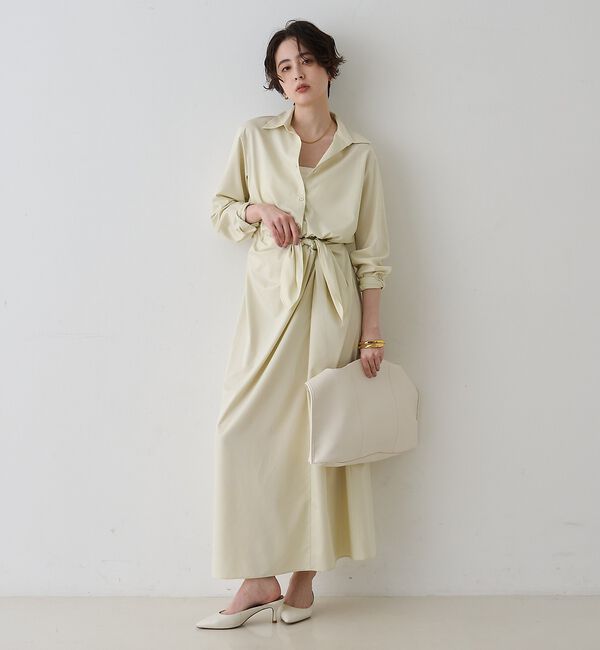 Rouge vif「【CHIMERE/シメール】レザーワイドワンハンドル」|ハンドバッグ|