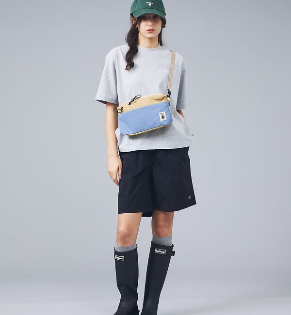 Rouge vif「【Barbour / バブアー】マージョリーコットンロゴ刺繍Tシャツ / MAR」|Tシャツ・カットソー|