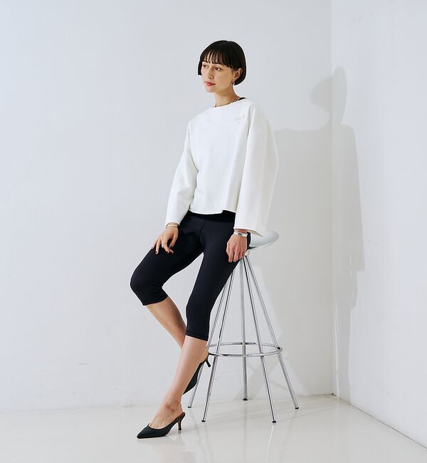 Rouge vif「【IRONING/アイロニング】ロゴショート丈スウェット/スエット logo a」|スウェット・ジャージ|