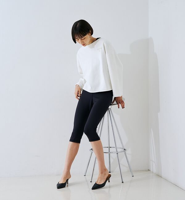 Rouge vif「【IRONING/アイロニング】ロゴショート丈スウェット/スエット logo a」|スウェット・ジャージ|