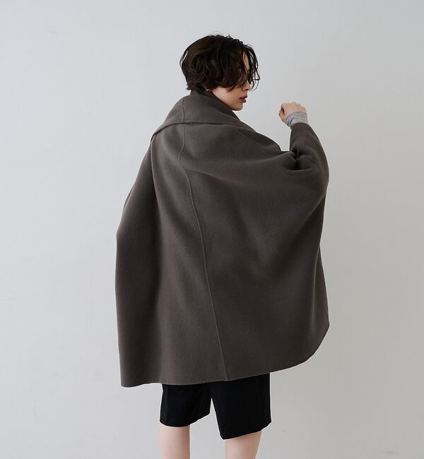 Rouge vif「【2サイズ展開】ストール/マフラー付き変形リバーコート」|その他|