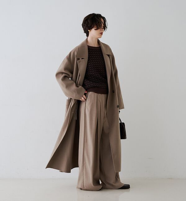 Rouge vif「タックワイドストレートパンツ」|その他|