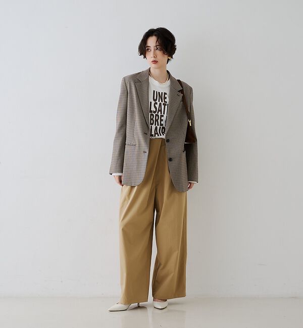 Rouge vif「ロゴ＆フォトロングスリーブTシャツ」|Tシャツ・カットソー|