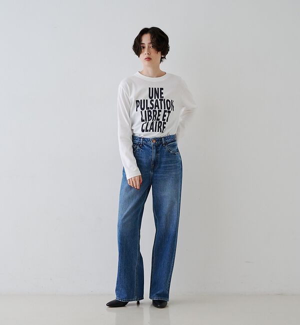 Rouge vif「ロゴ＆フォトロングスリーブTシャツ」|Tシャツ・カットソー|