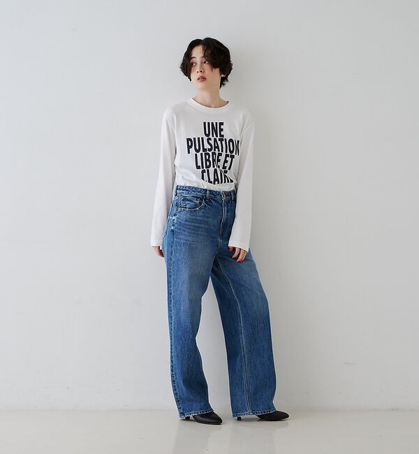 Rouge vif「ロゴ＆フォトロングスリーブTシャツ」|Tシャツ・カットソー|