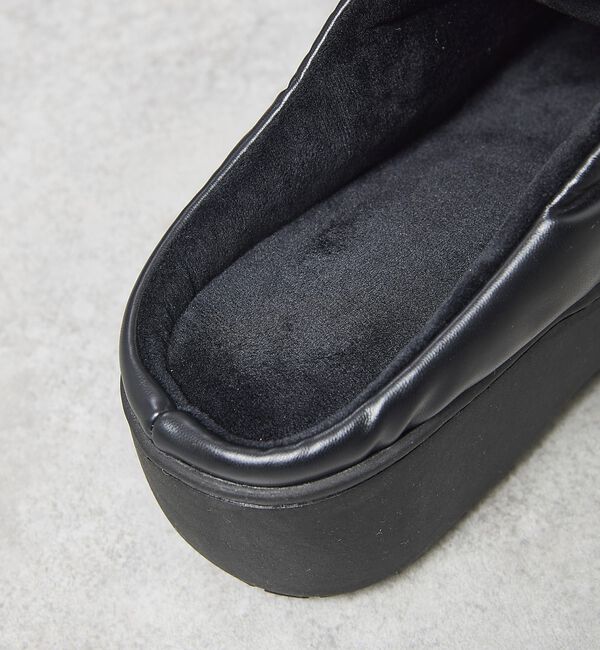 Rouge vif「【SUBU/スブ】LOAFER/厚底ローファー/冬用サンダル」|サンダル|
