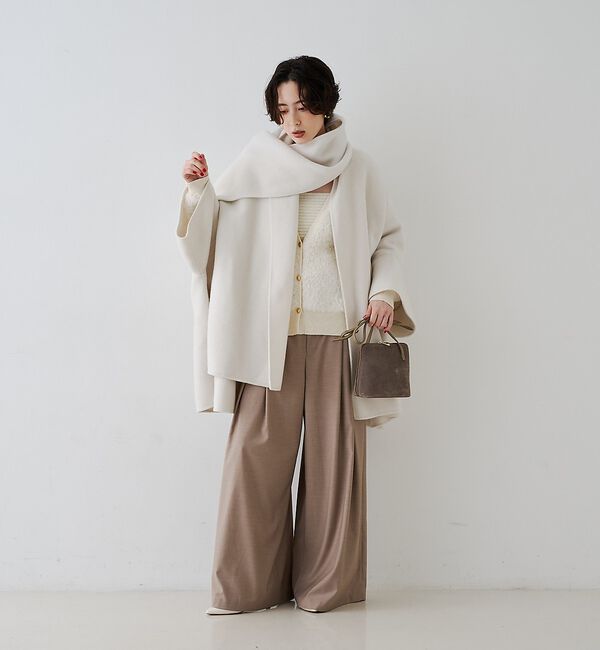 Rouge vif「【AULENTTI / オウレンティ】スエードポシェットショルダーバッグ【予約】」|ショルダー・メッセンジャー|