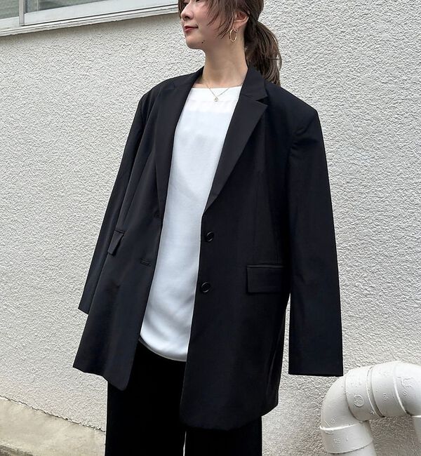 Rouge vif「【MICA&DEAL /マイカアンドディール】big tailored JK ビ」|テーラードジャケット|