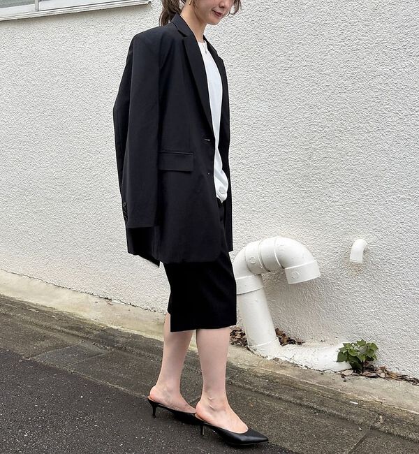 Rouge vif「【MICA&DEAL /マイカアンドディール】big tailored JK ビ」|テーラードジャケット|