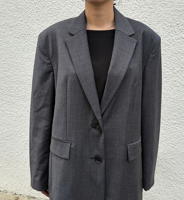 Rouge vif「【MICA&DEAL /マイカアンドディール】big tailored JK ビ」|テーラードジャケット|