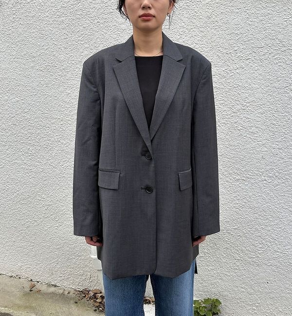 Rouge vif「【MICA&DEAL /マイカアンドディール】big tailored JK ビ」|テーラードジャケット|