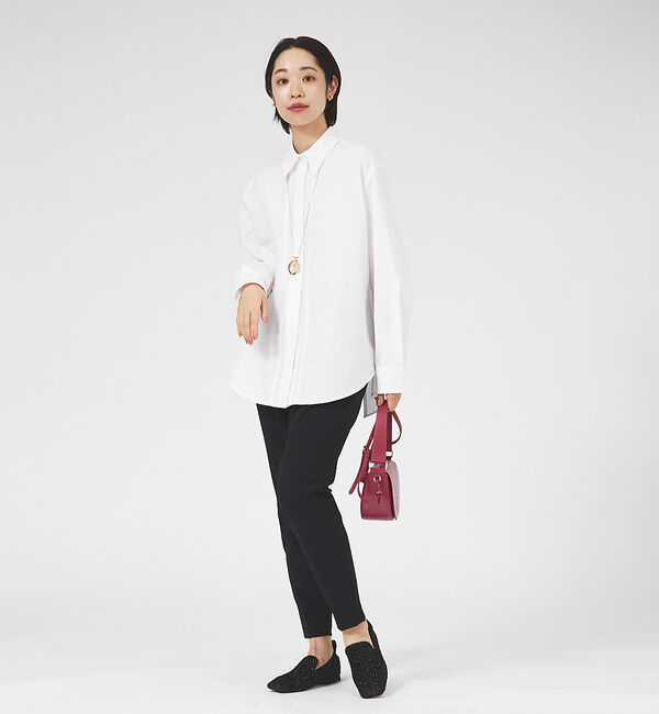 qualite「【大好評により今季も登場】2WAYバックピーチタックパンツ」|その他|