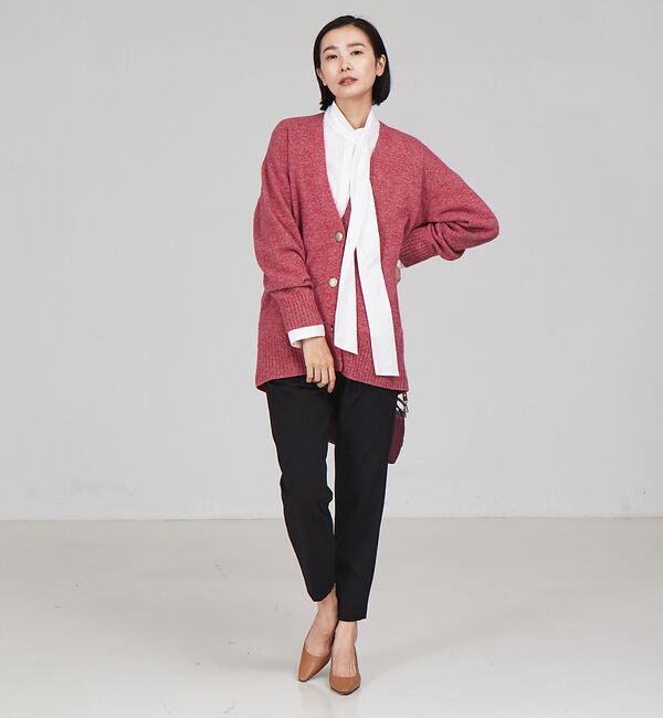 qualite「【大好評により今季も登場】2WAYバックピーチタックパンツ」|その他|