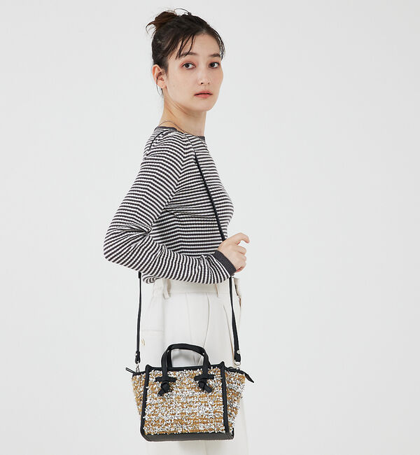 qualite「【日本製/2024AW】シームレスクルーネックニット」|ニット・セーター|