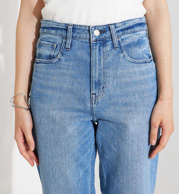 qualite「【Healthy DENIM】Tallow(タロー)ハイライズストレートデニム」|デニム|