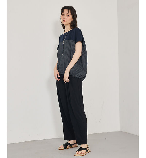 qualite「コンビドロストプルオーバー」|Tシャツ・カットソー|