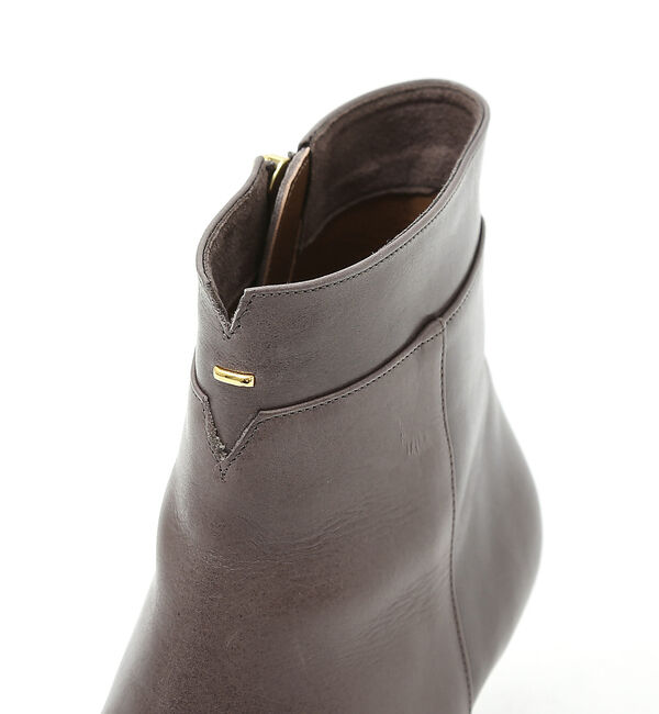 AU BANNISTER「【スノーソール】ポインテッドカットブーツ」|ショートブーツ|