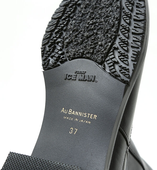 AU BANNISTER「【スノーソール】切り替えフラットロングブーツ」|ショートブーツ|