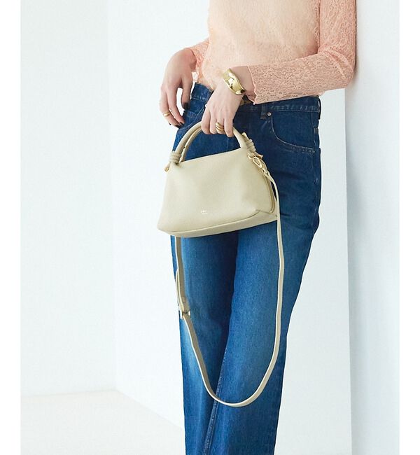 LOWELL things「【再入荷/新色追加】Muget/ダブルハンドルミニショルダーBAG【予約】」|ショルダー・メッセンジャー|
