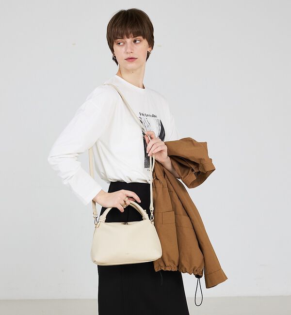 LOWELL things「【再入荷/新色追加】Muget/ダブルハンドルミニショルダーBAG【予約】」|ショルダー・メッセンジャー|