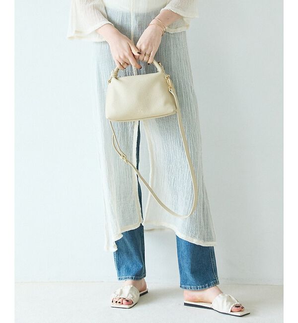LOWELL things「【再入荷/新色追加】Muget/ダブルハンドルミニショルダーBAG【予約】」|ショルダー・メッセンジャー|
