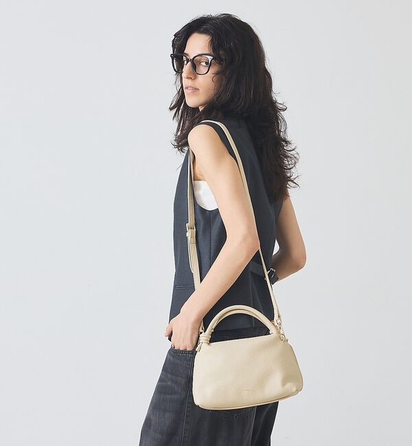 LOWELL things「【再入荷/新色追加】Muget/ダブルハンドルミニショルダーBAG【予約】」|ショルダー・メッセンジャー|