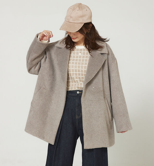 abahouse mavie「フェイクスウェードキャップ」|その他|