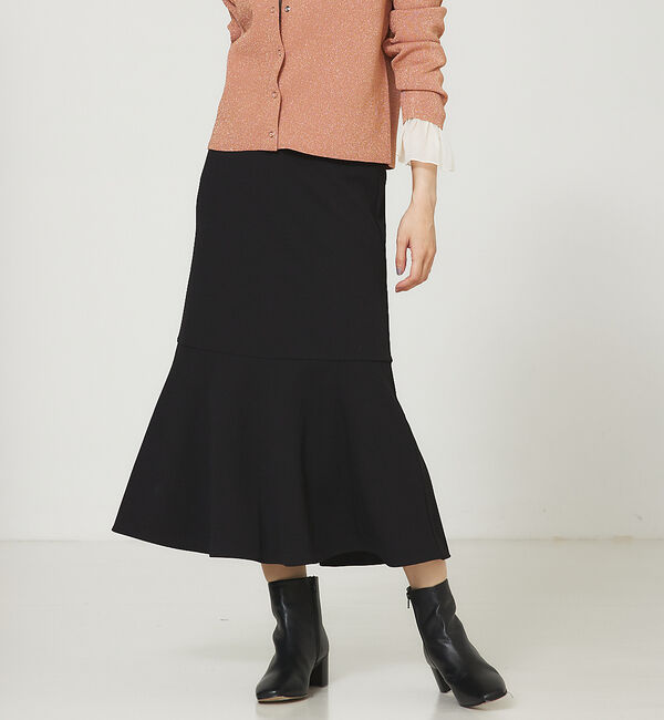 abahouse mavie「カットジョーゼットマーメイドスカート」|スカート|