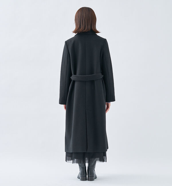 abahouse mavie「ベルト付きロングコート」|その他|