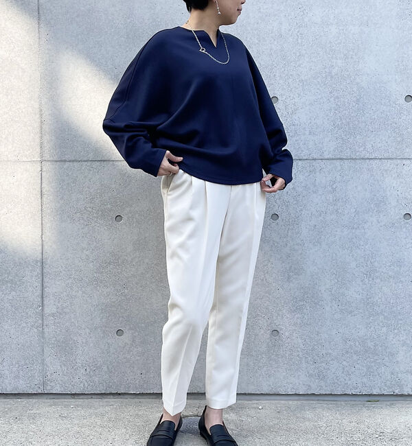 abahouse mavie「ライトダンボールドルマンプルオーバー」|スウェット・ジャージ|