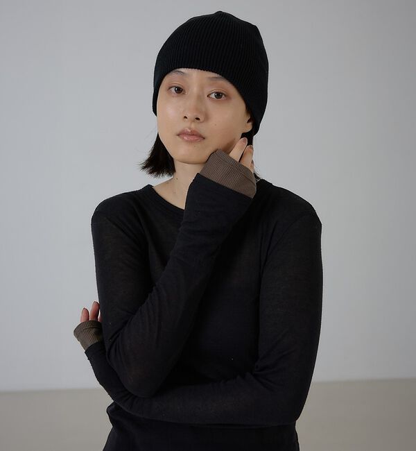 NOMINE「ダブルスリーブ シアー ロンT」|Tシャツ・カットソー|