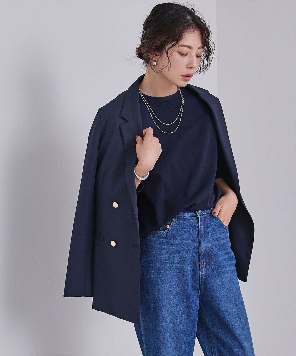 ur's「ベーシックロングTシャツ」|Tシャツ・カットソー|