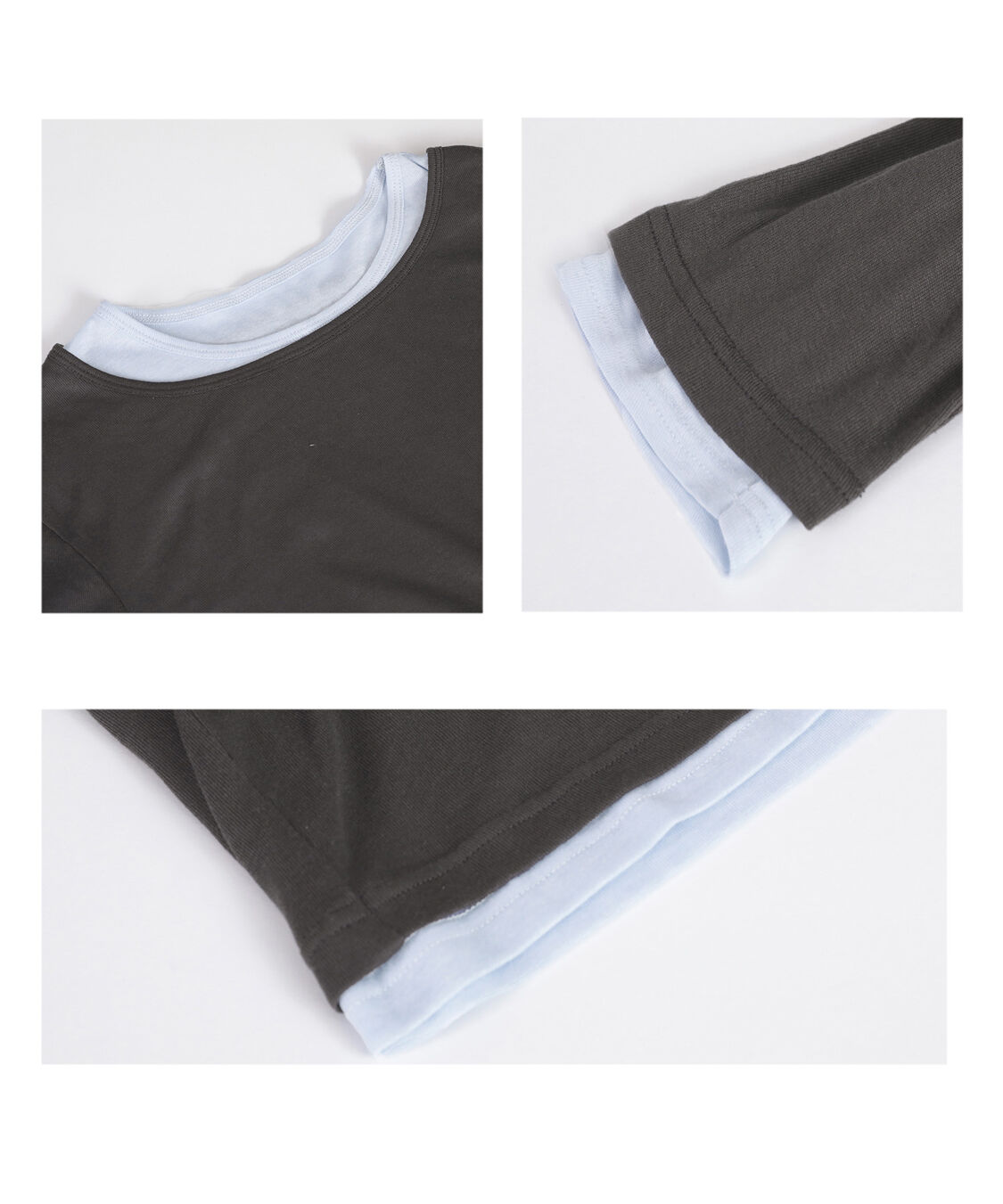 ur's「レイヤードトップスセット」|Tシャツ・カットソー|