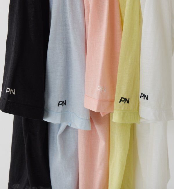  「シアーシンプルTシャツ」|プルオーバー|