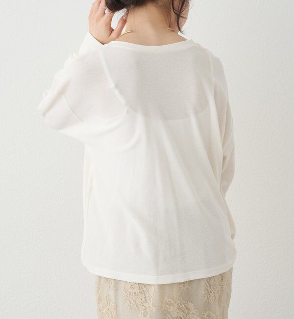  「【リバイバル】前後2WAYシアーワッフルカットソー」|Tシャツ・カットソー|