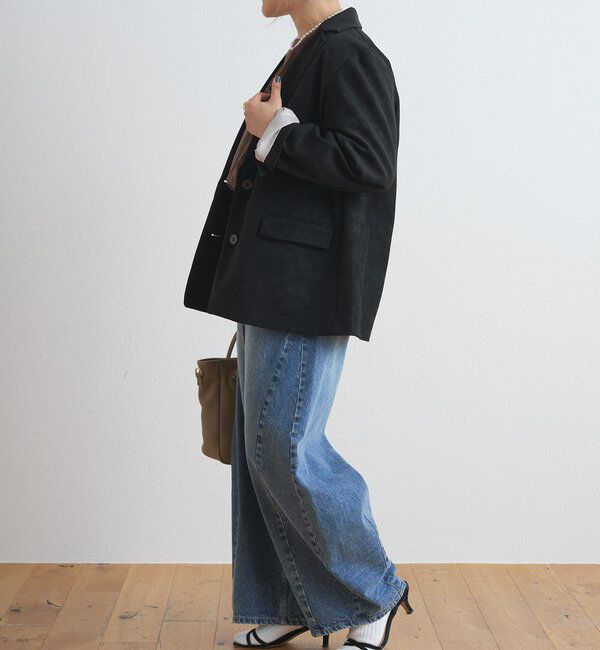  「バレルシルエットデニムパンツ」|その他|