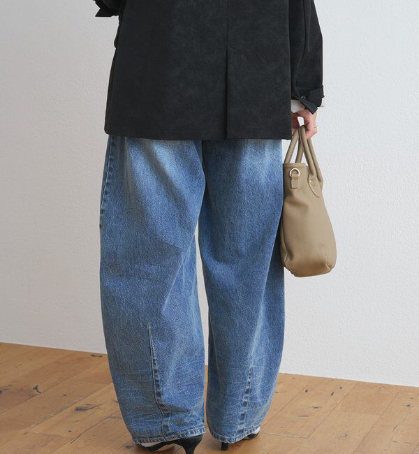  「バレルシルエットデニムパンツ」|その他|
