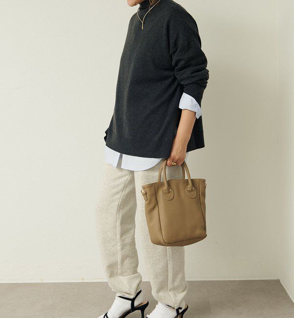  「【洗濯機可能】ウォッシャブルニットハイネックプルオーバー」|ニット・セーター|