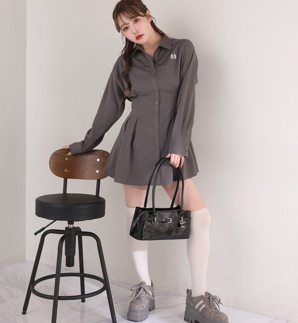 one after another NICE CLAUP「ビジュー付きトリプルソールスニーカー」|その他|