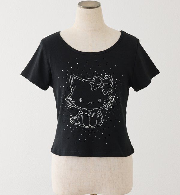 one after another NICE CLAUP「【チャーミーキティ】ラインストーンTee」|その他|
