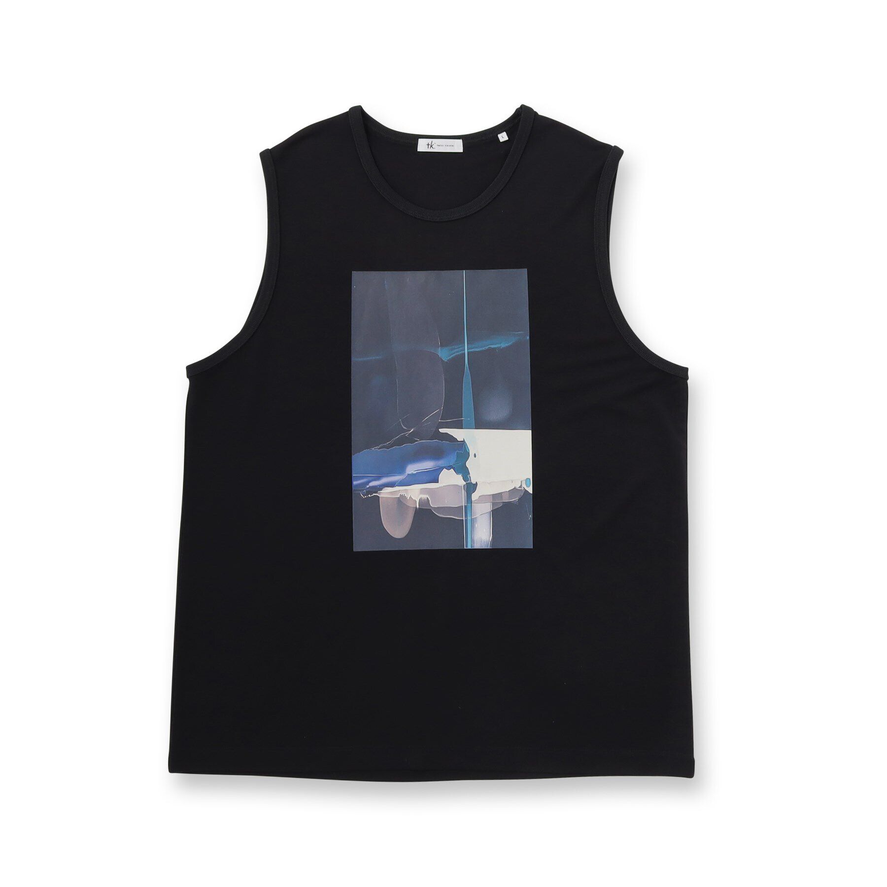 tk.TAKEO KIKUCHI「ウォーターグラフィックノースリーブ」|Tシャツ・カットソー|