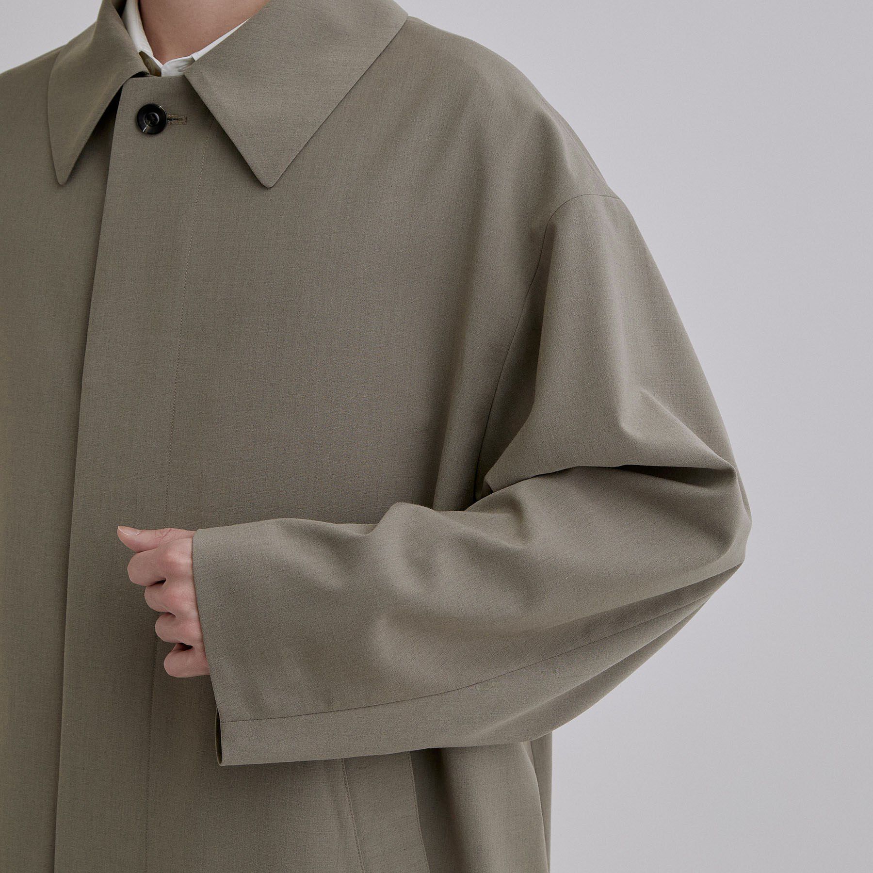 tk.TAKEO KIKUCHI「【セット対応可】オーバーサイズステンカラーコート」|ステンカラーコート|