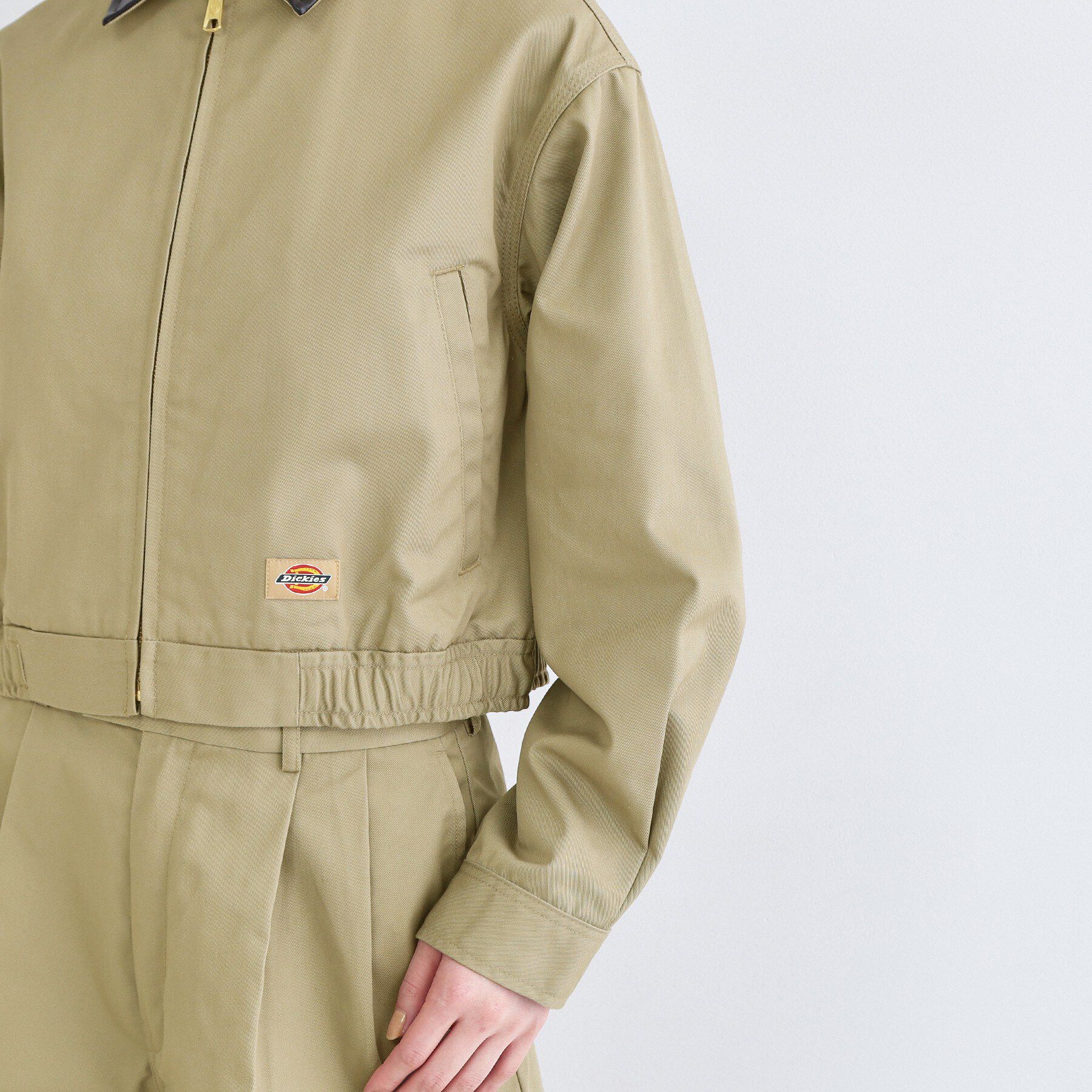 OPAQUE.CLIP「【Dickies(R)&times;OPAQUE.CLIP】ステンカラーブルゾン」|ブルゾン・スタジャン|