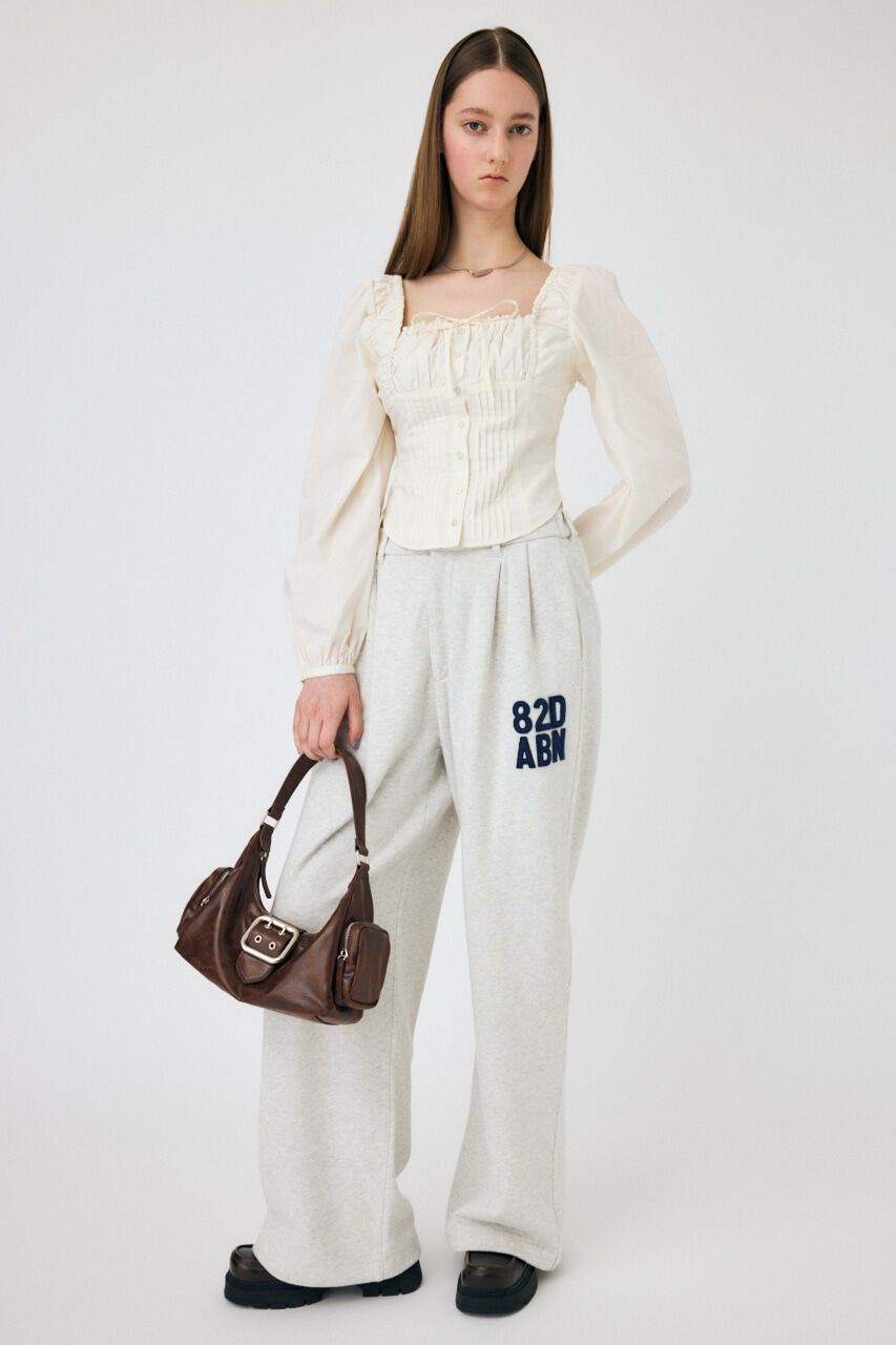 MOUSSY「PUFF SLEEVE CORSET FIT ブラウス」|シャツ・ブラウス|