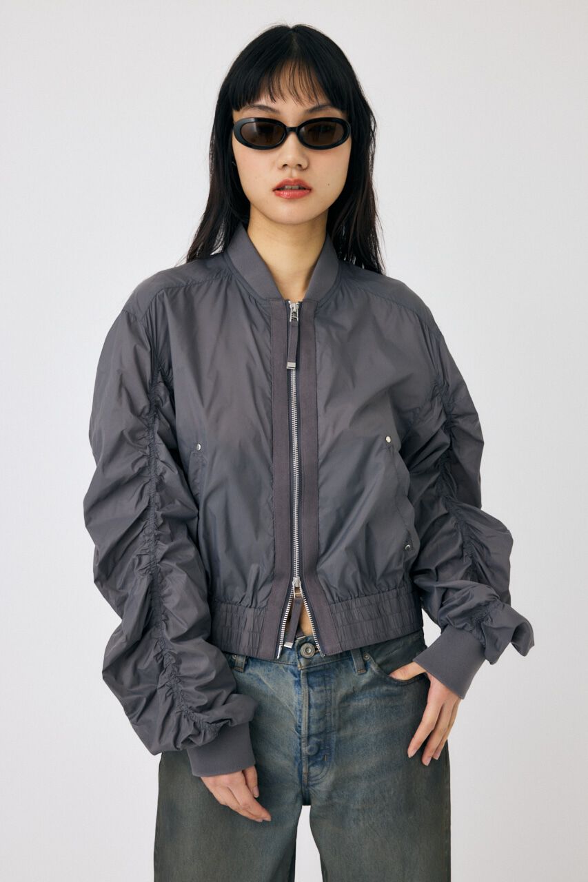 MOUSSY「FRONT ZIP FUNCTION ブルゾン」|ブルゾン・スタジャン|