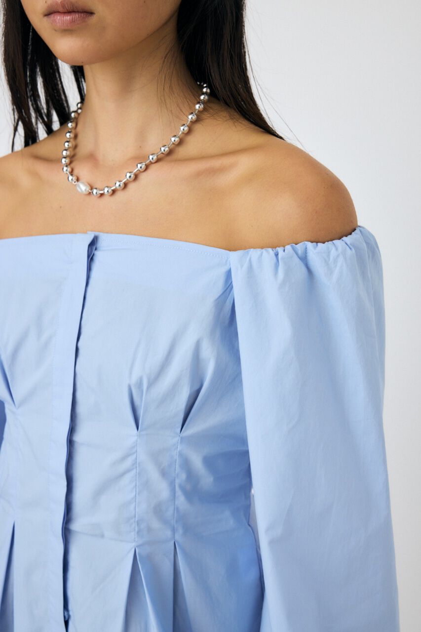 MOUSSY「OFF SHOULDER シャツ」|その他|