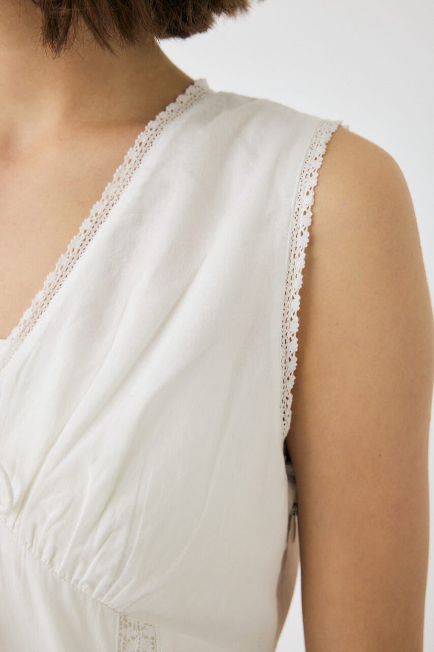 MOUSSY「LACE LONG ドレス」|ワンピース|