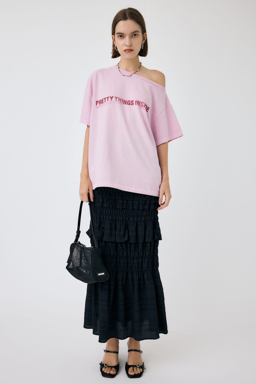 MOUSSY「SHIRRING LONG スカート」|スカート|