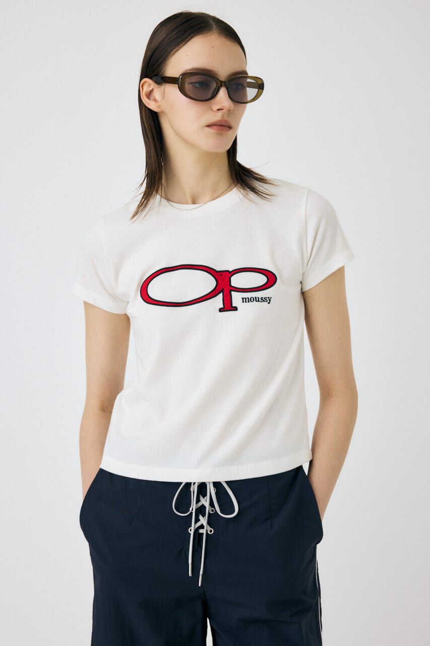MOUSSY「OP OVAL マーク TEE」|Tシャツ・カットソー|